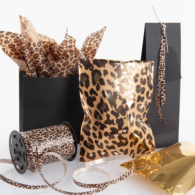 Presentpåse svart kraft med tejpflik - 4