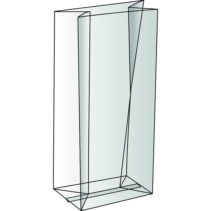 Cellofan fix-up påse - svetsad - 3