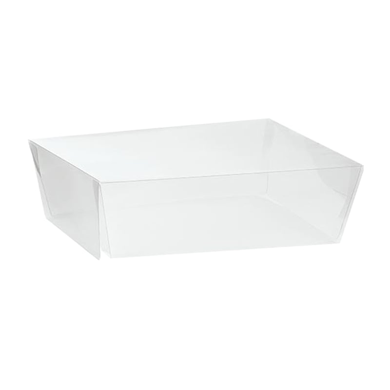 Kartongbricka brun slät well - 3