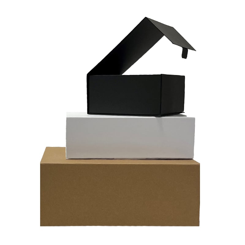 Presentkartong vit Eco Lux - 5