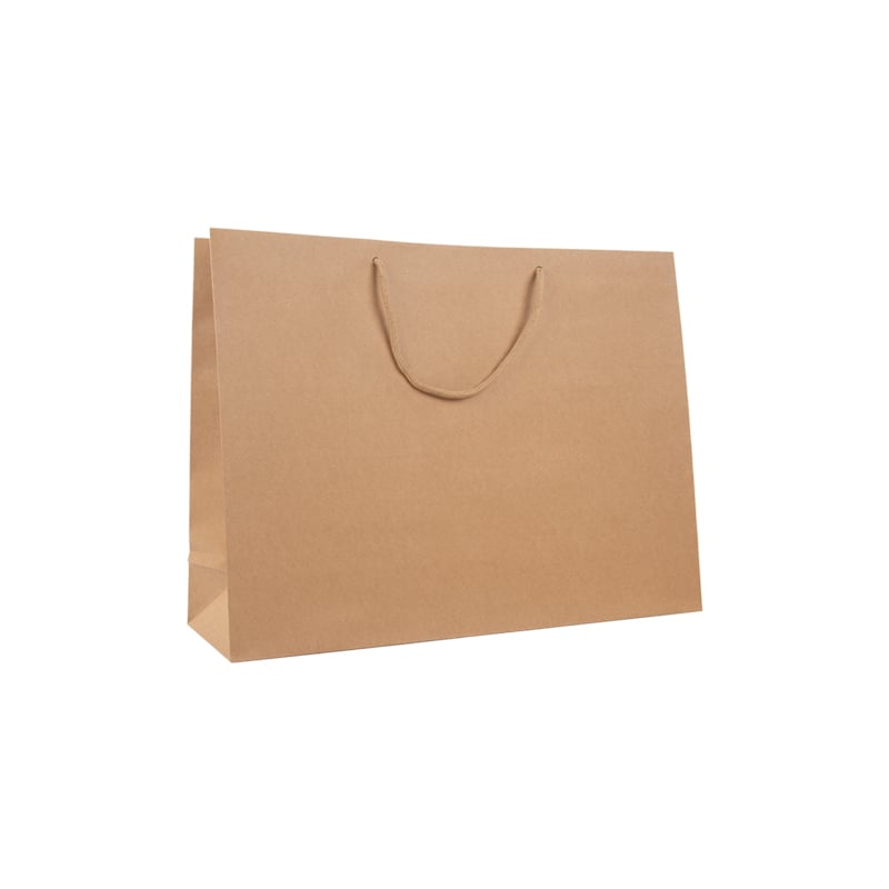 Papperskasse Lyx natur kraft matt - 4