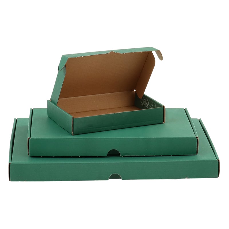 Mörkgröna brevpack med låsning - 1