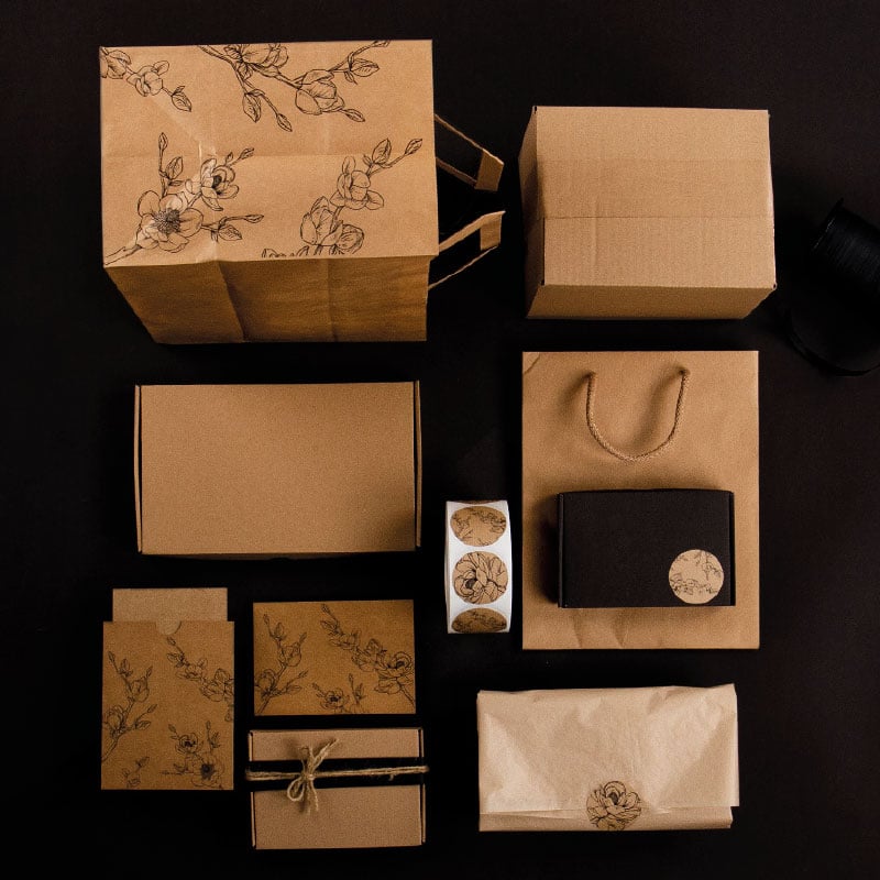 Take away kasse / plantkasse Magnolia - 3