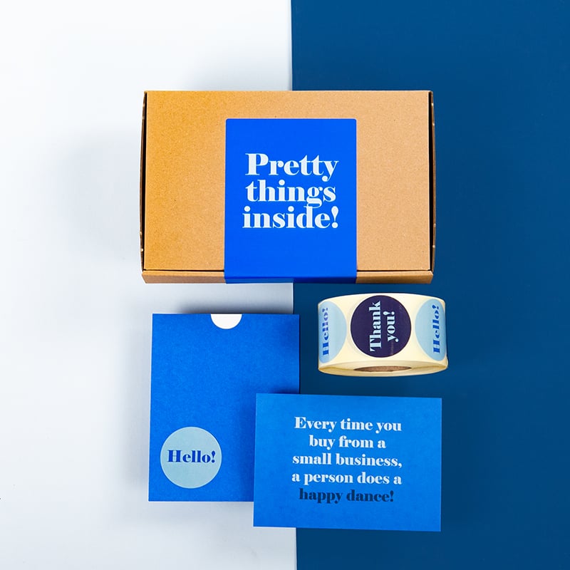 Kvittoficka Denim Blue   UTFÖRSÄLJNING - 3