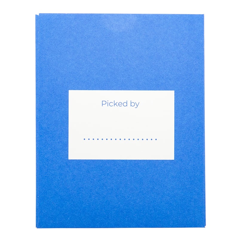 Kvittoficka Blue Perennial UTFÖRSÄLJNING - 2