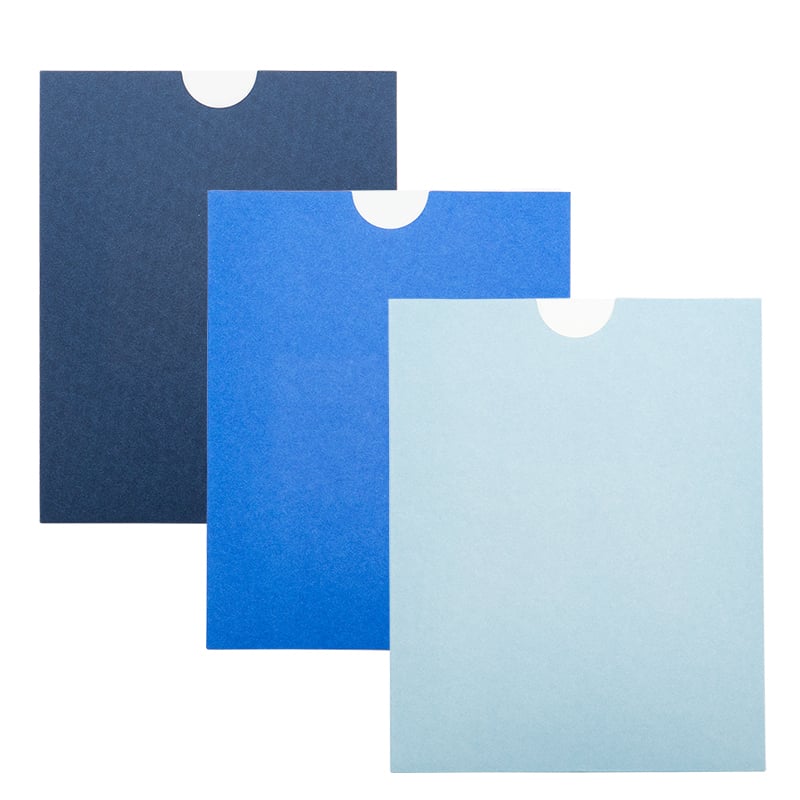 Kvittoficka Denim Blue UTFÖRSÄLJNING - 2