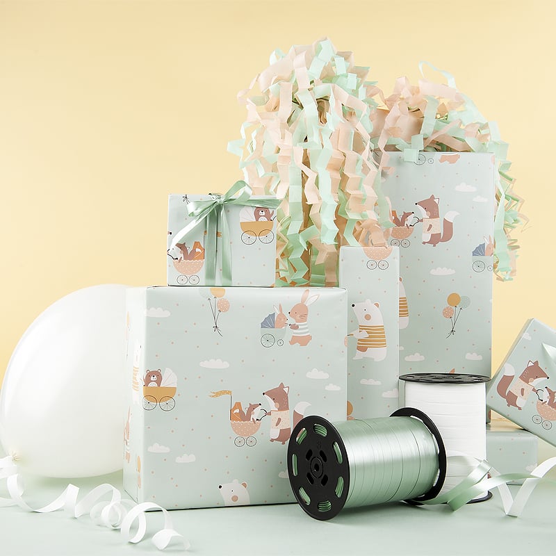 Presentpapper Minibuddy Mint - 2