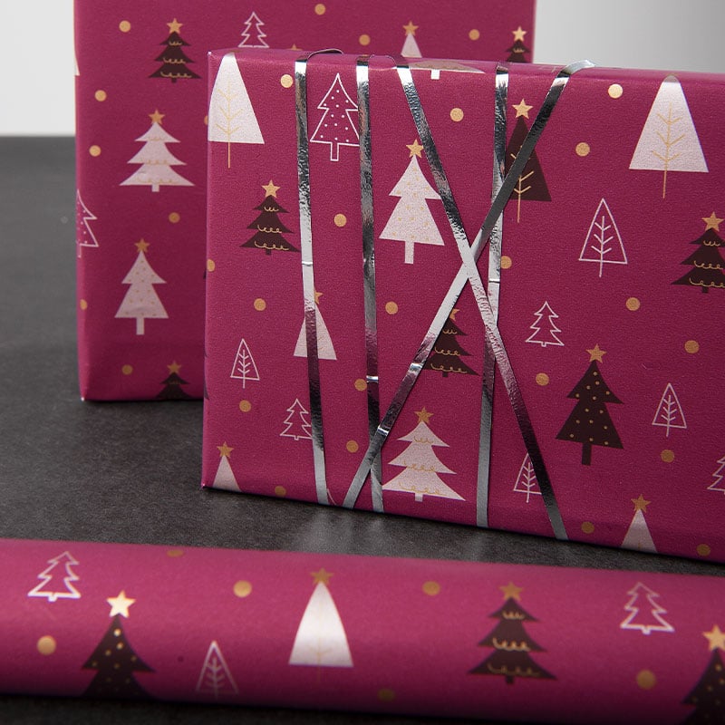 Presentpapper Bordeaux Trees - 4