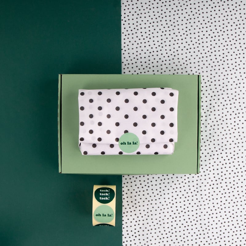 Etikett Oh la la/tack! Fair green - 2