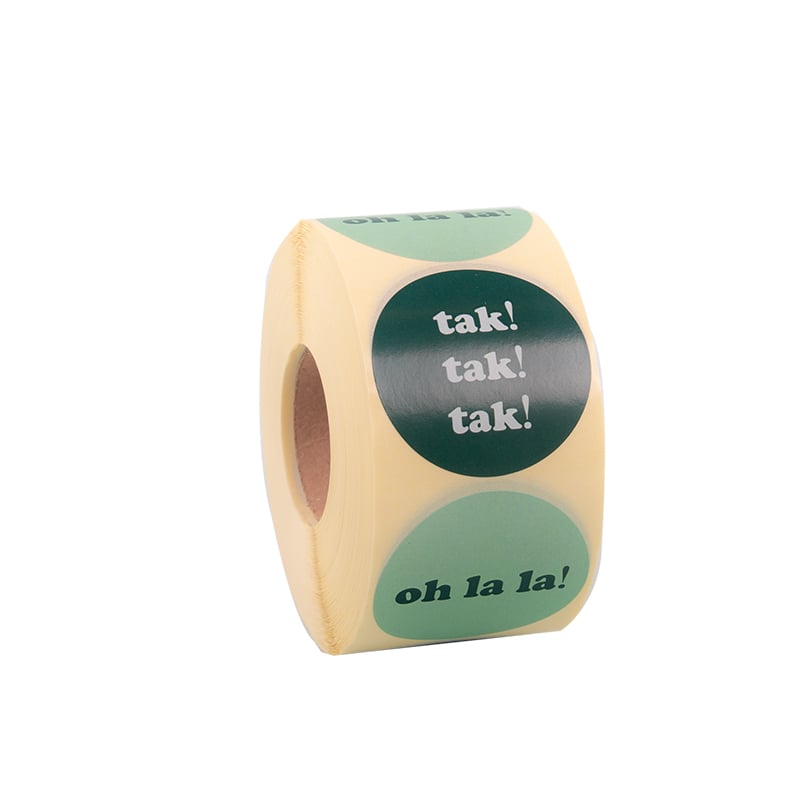 Etikett Oh la la/ tak! Fair green  UTFÖRSÄLJNING - 1