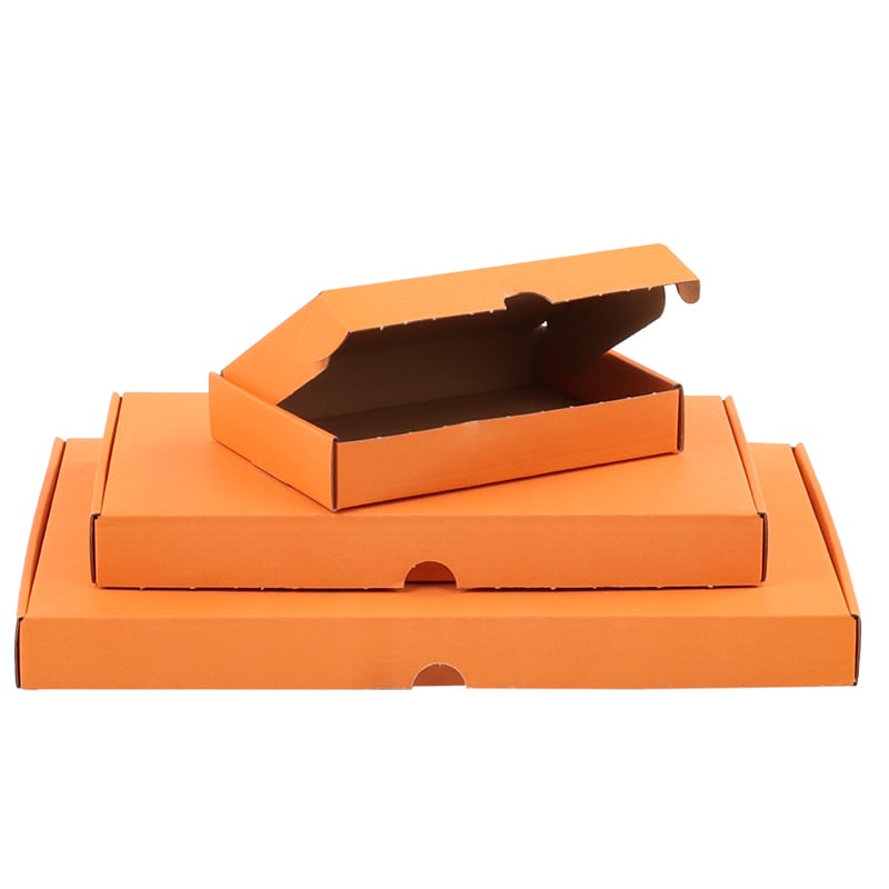 Orange brevpack med låsning - 1