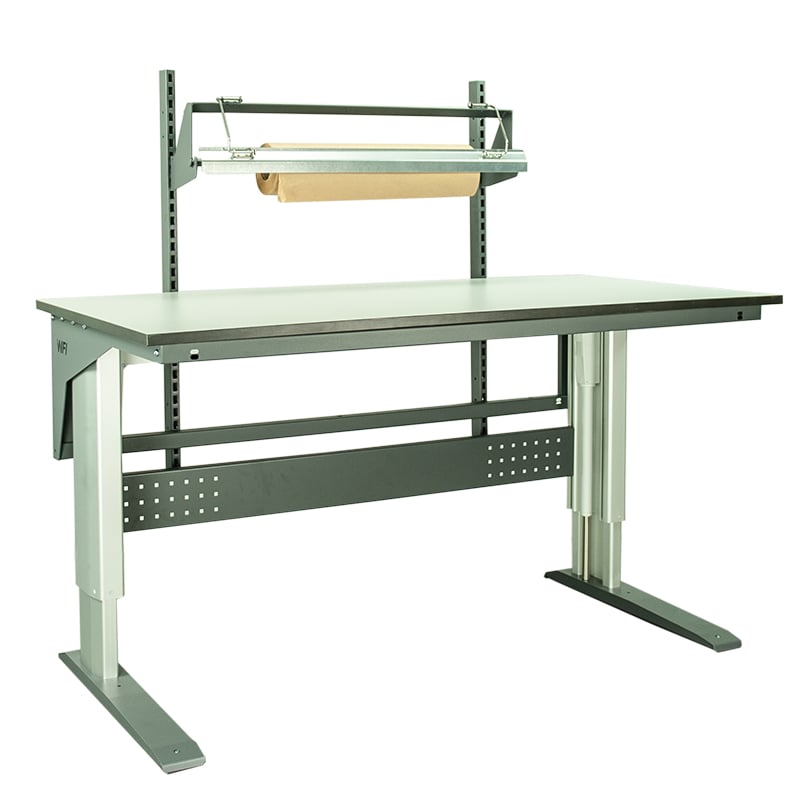 Packbord Höj- och sänkbart 300kg med rulle - 1