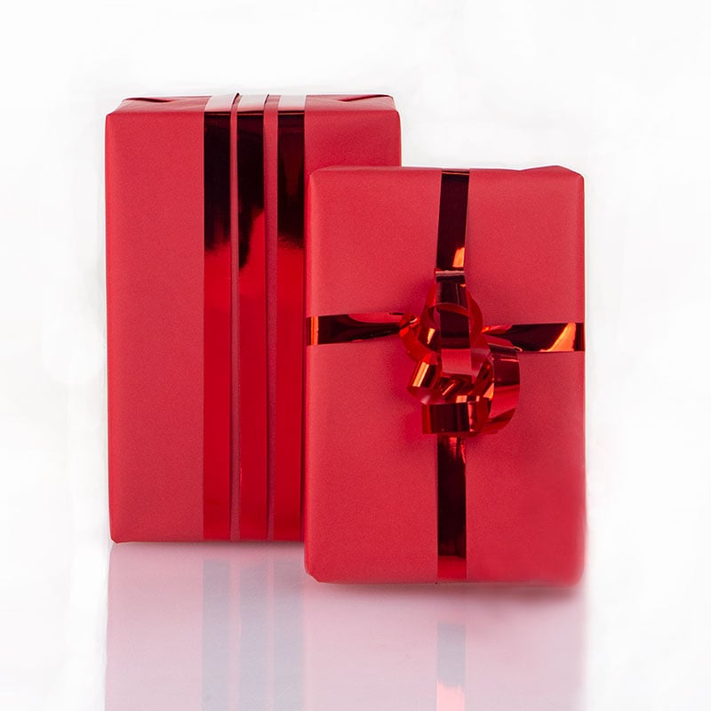 Presentpapper Moulin Red - 3