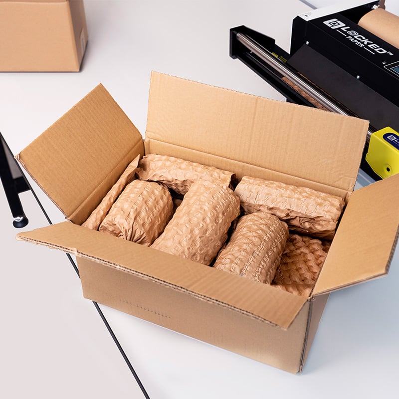 Locked Air® Papper till pappersbubbelmaskin LP-IB500AC - 2