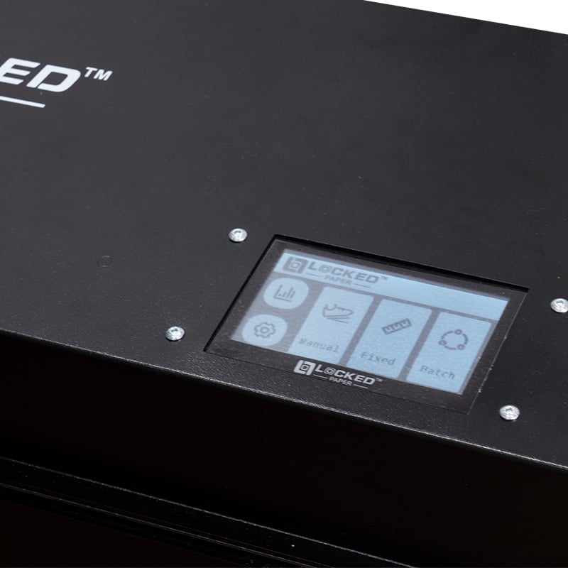 Locked Paper® Pappersbubbelmaskin LP-IB500 AC - 5