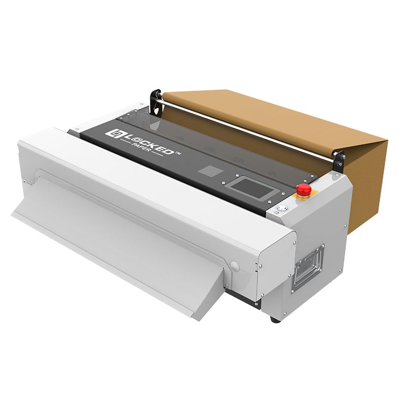 Locked Paper® Pappersbubbelmaskin LP-IB500 AC - 2