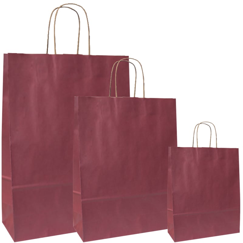 Papperskasse Earth Burgundy - 3