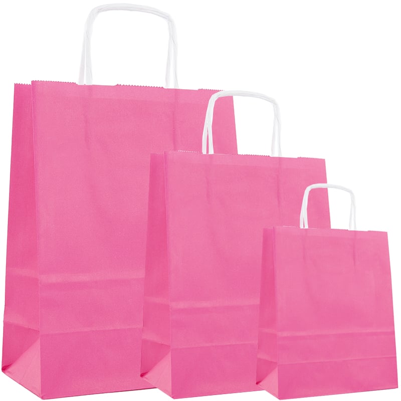 Pappersbärkasse Luma Cerise - 4