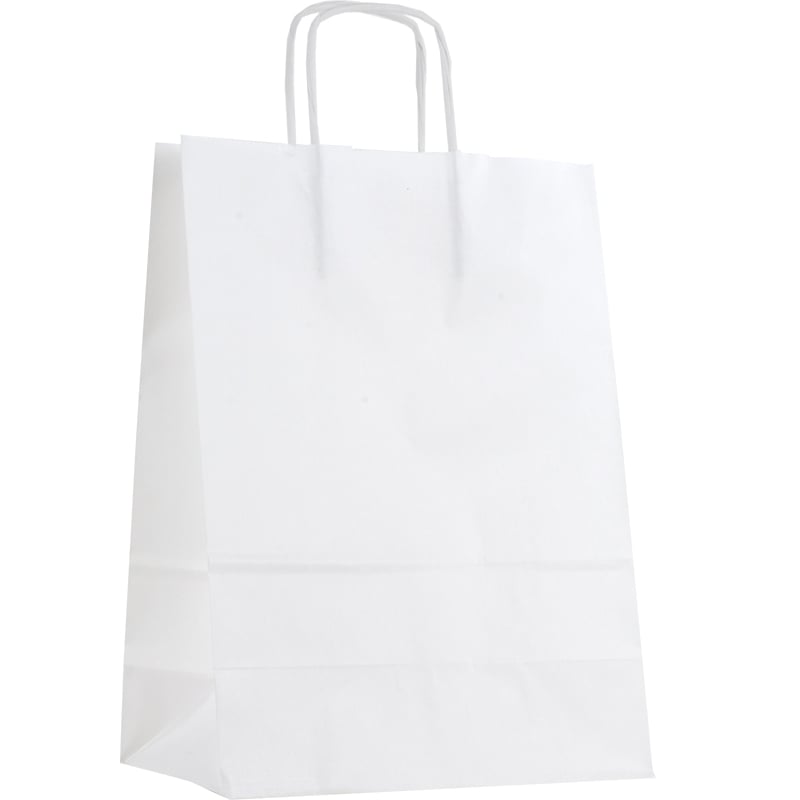 Pappersbärkasse vit - 2