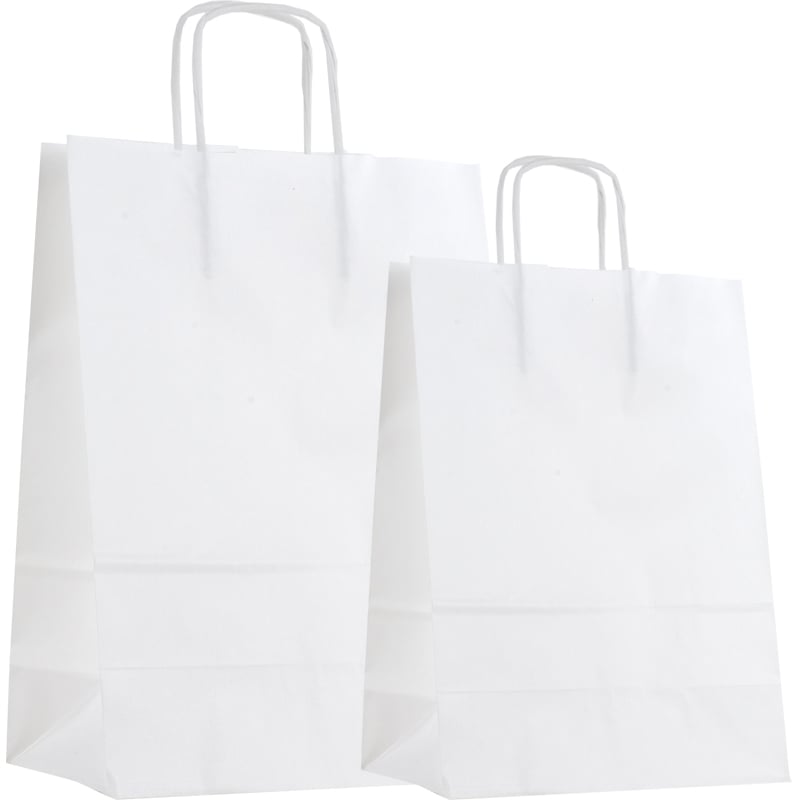 Pappersbärkasse vit - 3