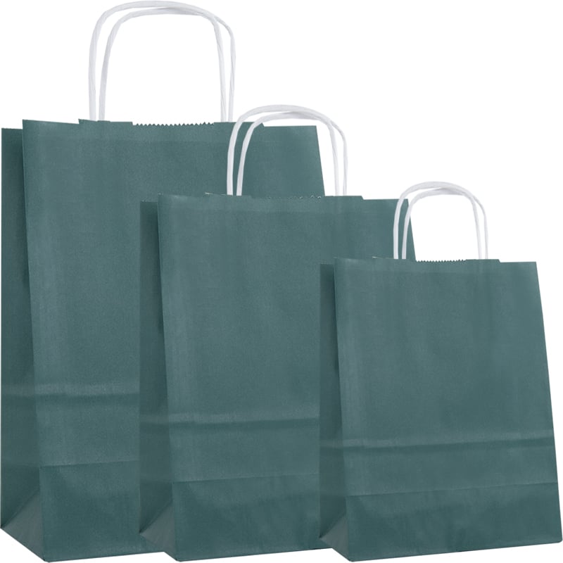 Pappersbärkasse Luma Forest Green - 4