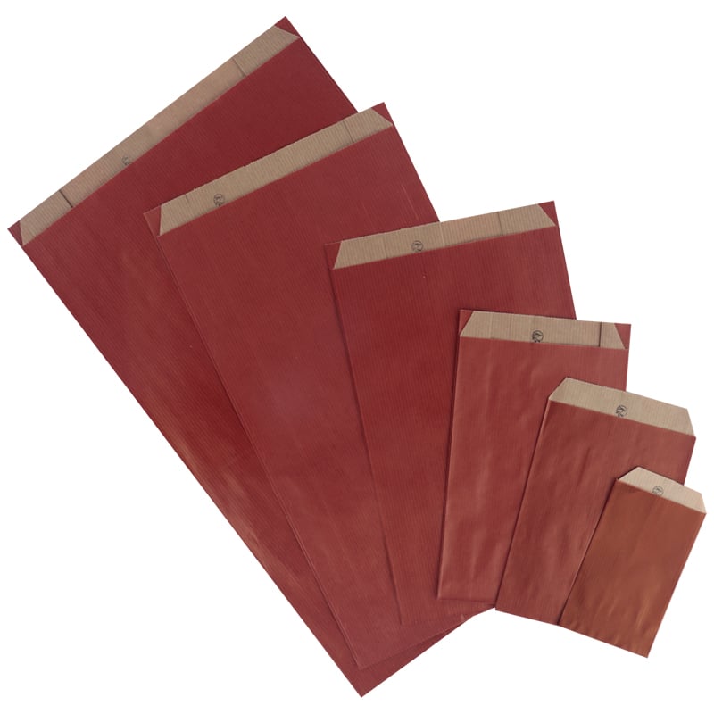 Plan papperspåse Red - 1