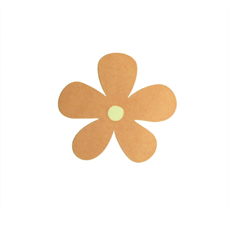 Presentetiketter blomma rosa - 2