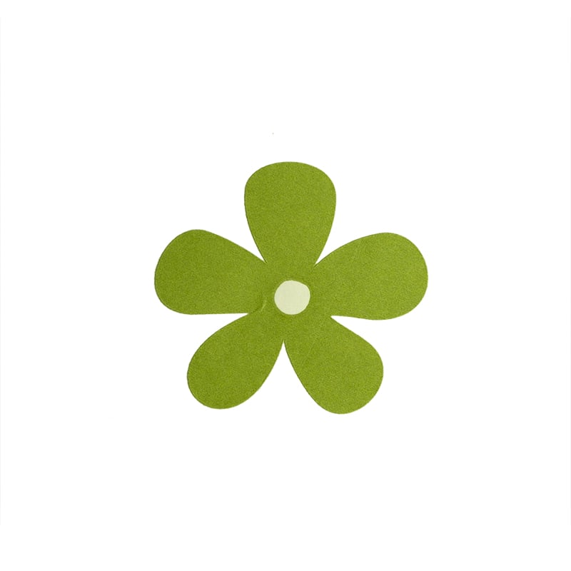 Presentetiketter blomma oliv - 2