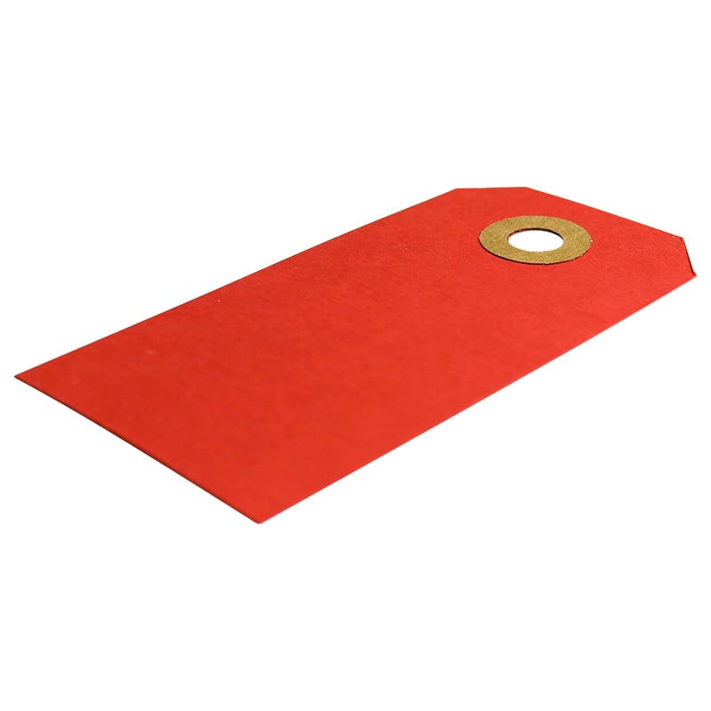 Hängmärken öljett röd - 2