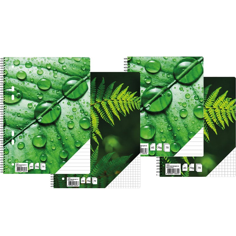 Kollegieblock Green Leaf - 1