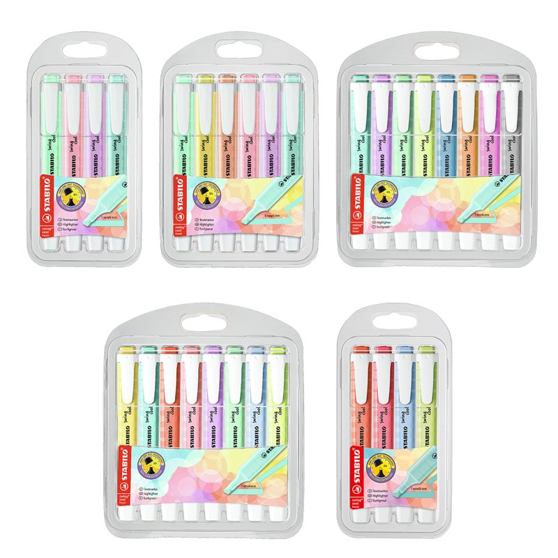 Stabilo Swing Cool Överstrykningspenna Pastell - 1