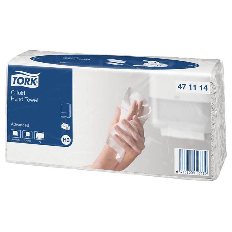 Handduk Tork C-fold H3 - 1