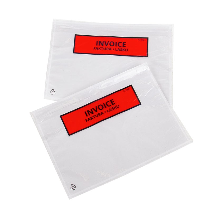 Fakturaficka med tryck - 1