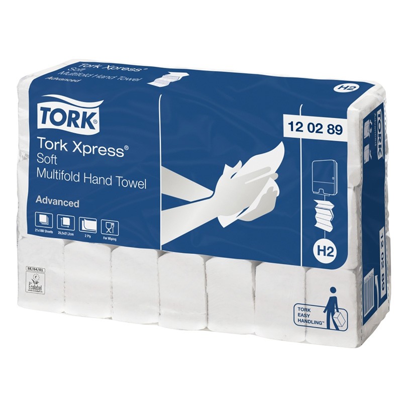 Handduk Tork Advanced Soft H2 - 2
