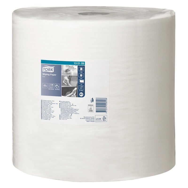 Tork Avtorkningspapper 1-lager W1 - 1