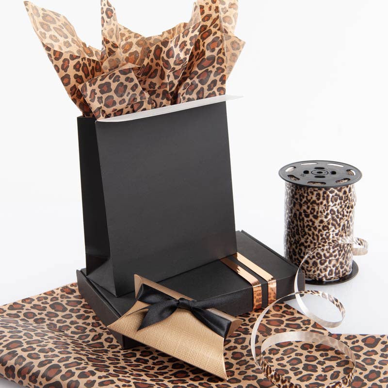 Presentkartong planoval linnepräglad guld - 3