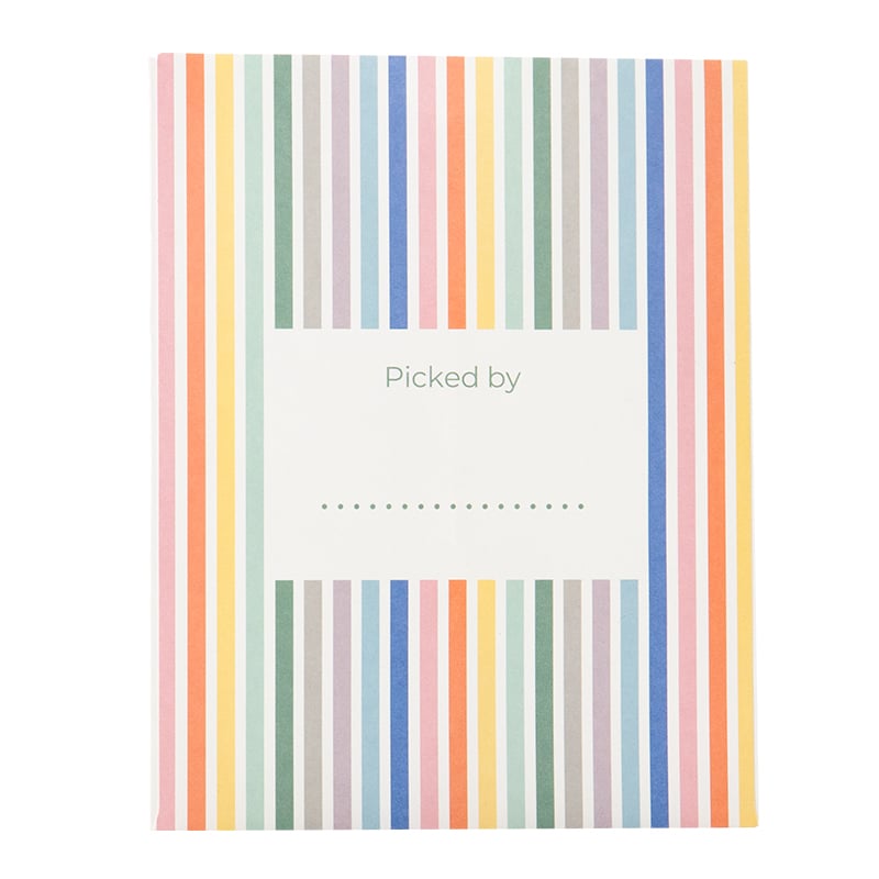 Kvittoficka POP pastell   UTFÖRSÄLJNING - 1