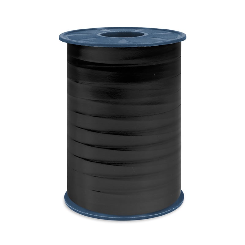 Polyband metallic svart