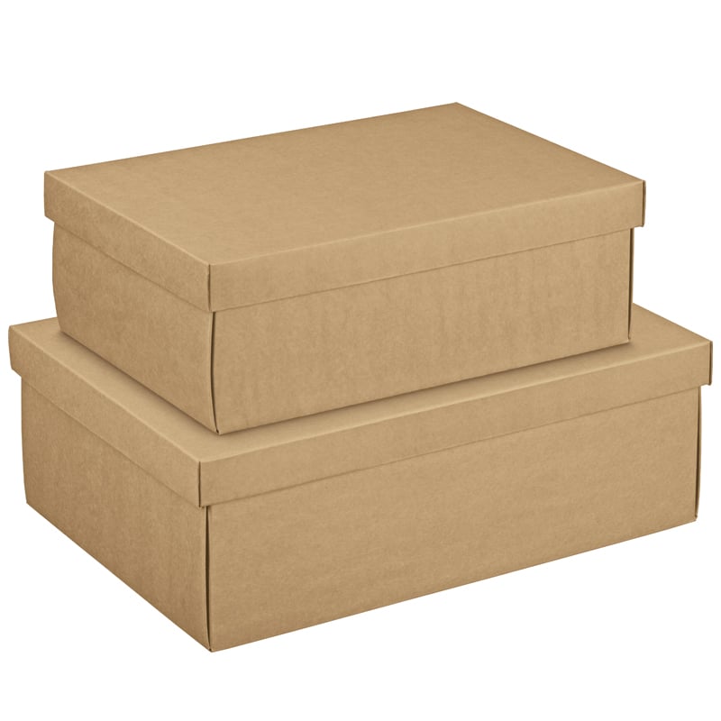 Presentkartong Easy natur - 4