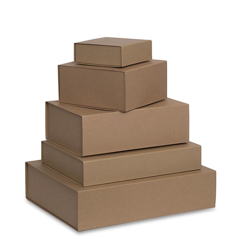 Presentkartong Lyx natur med magnetstängning - 2