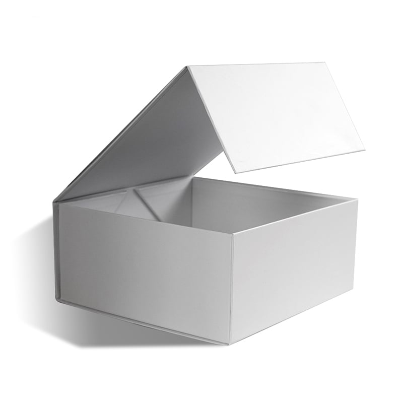 Presentkartong Lyx vit med magnetstängning - 3