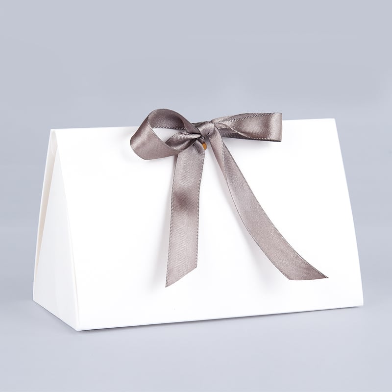 Presentband satin brun - 4