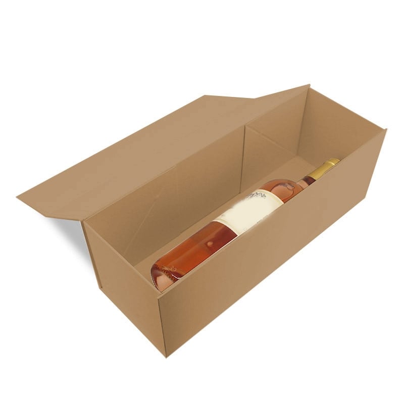 Presentkartong natur med magnetstängning. - 1