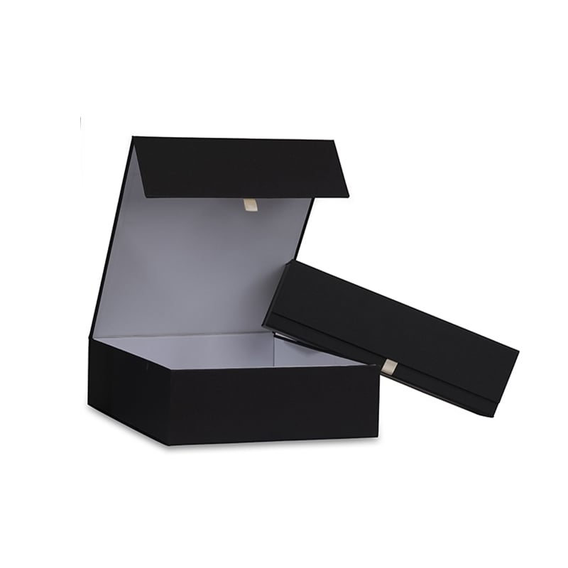 Presentkartong Lyx svart med magnetstängning - 1