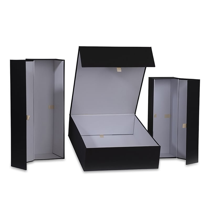 Presentkartong Lyx svart med magnetstängning - 2