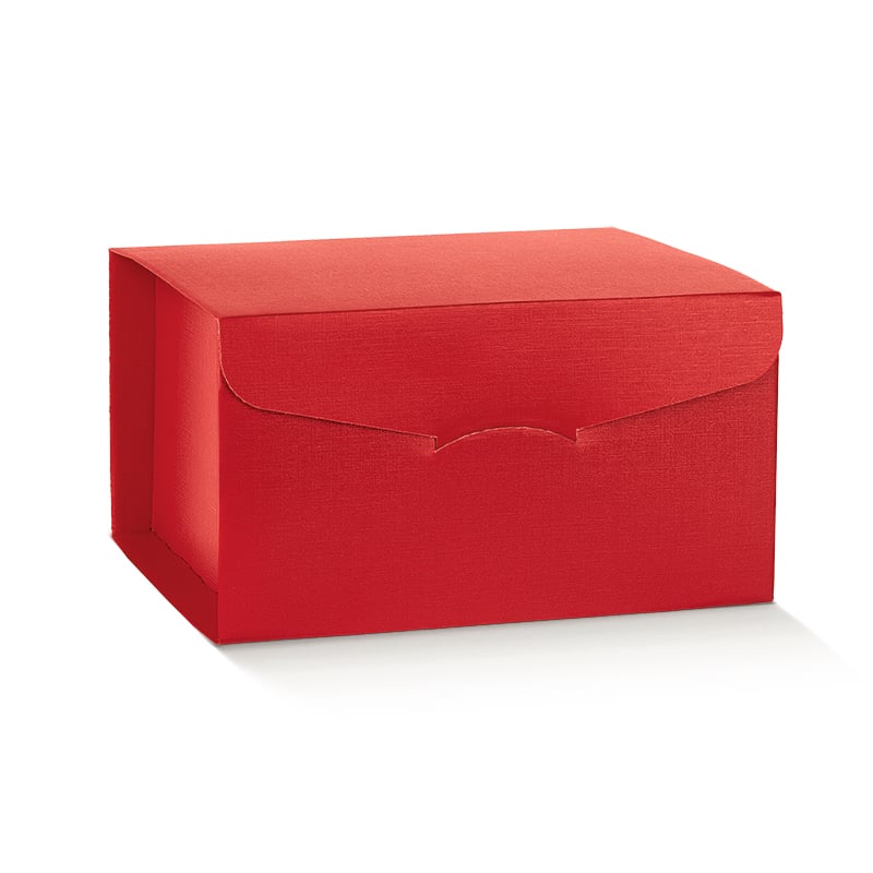 Presentlåda Gift Fibra röd