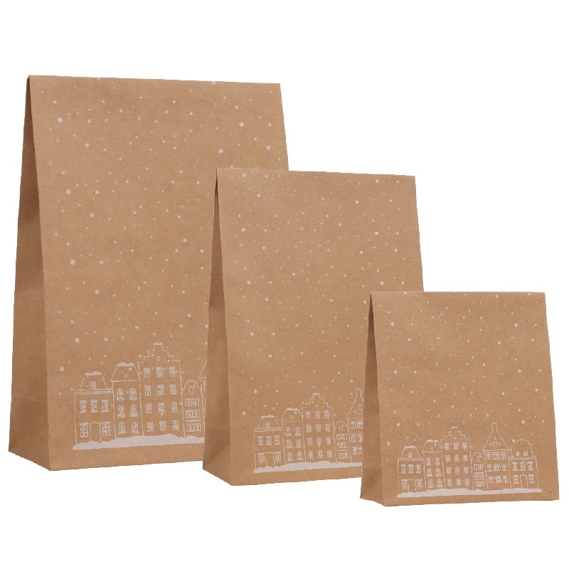 Presentpåse m tejpflik Townhouse - 1