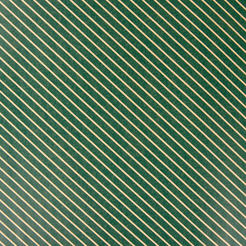 Presentpapper Elegant rand grön