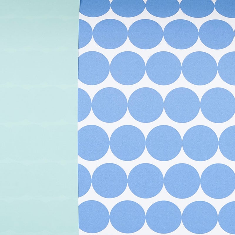 Presentpapper Aalborg dubbelsidigt ocean