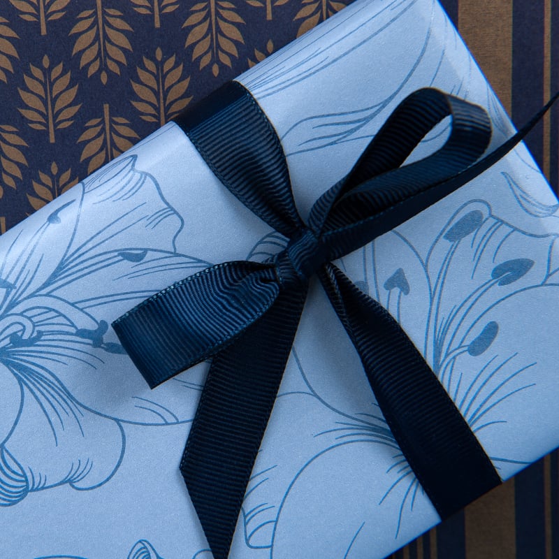 Presentpapper Big Flower - 4